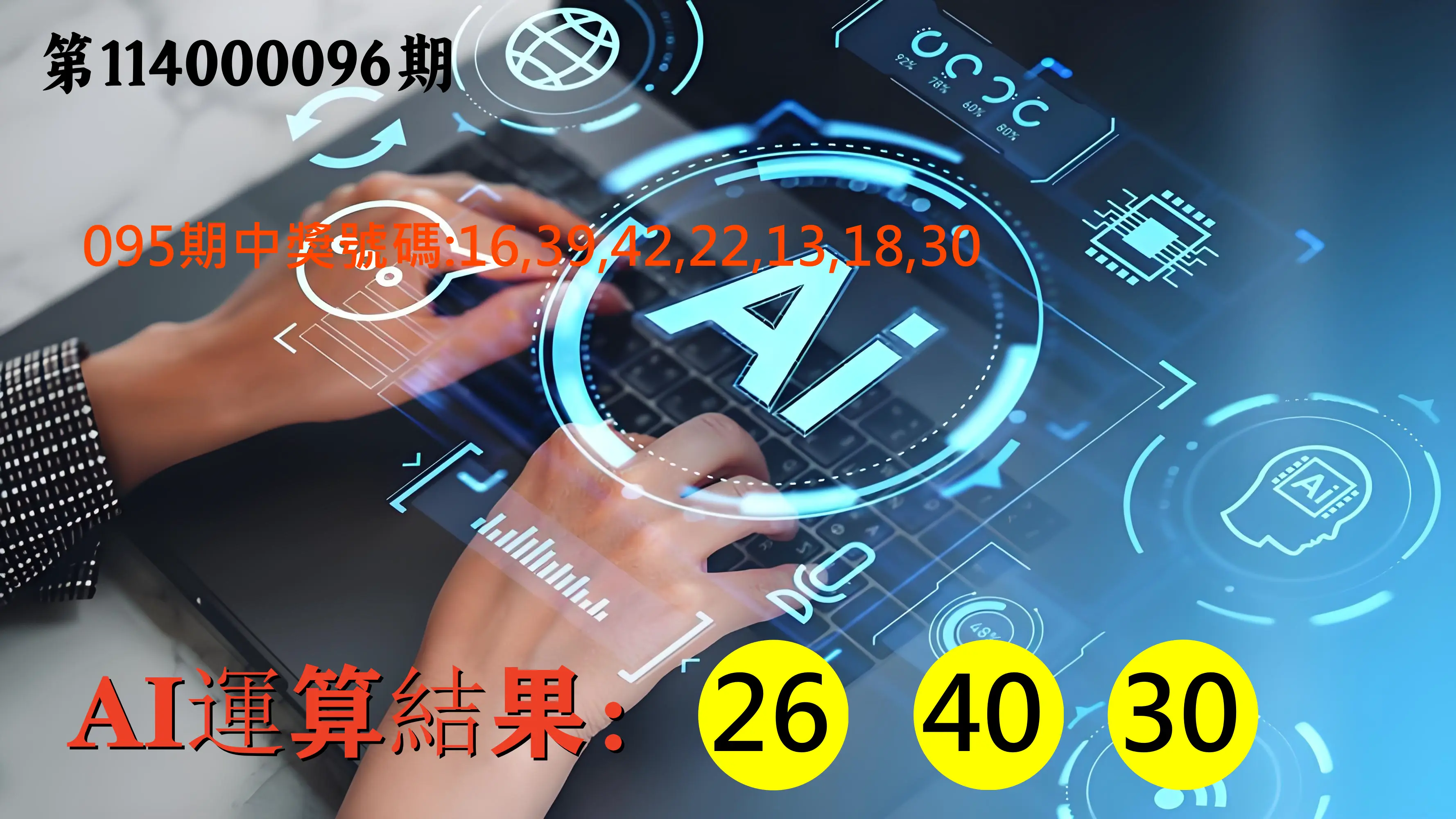 大樂透第114000096期(10/14)AI運算3膽號