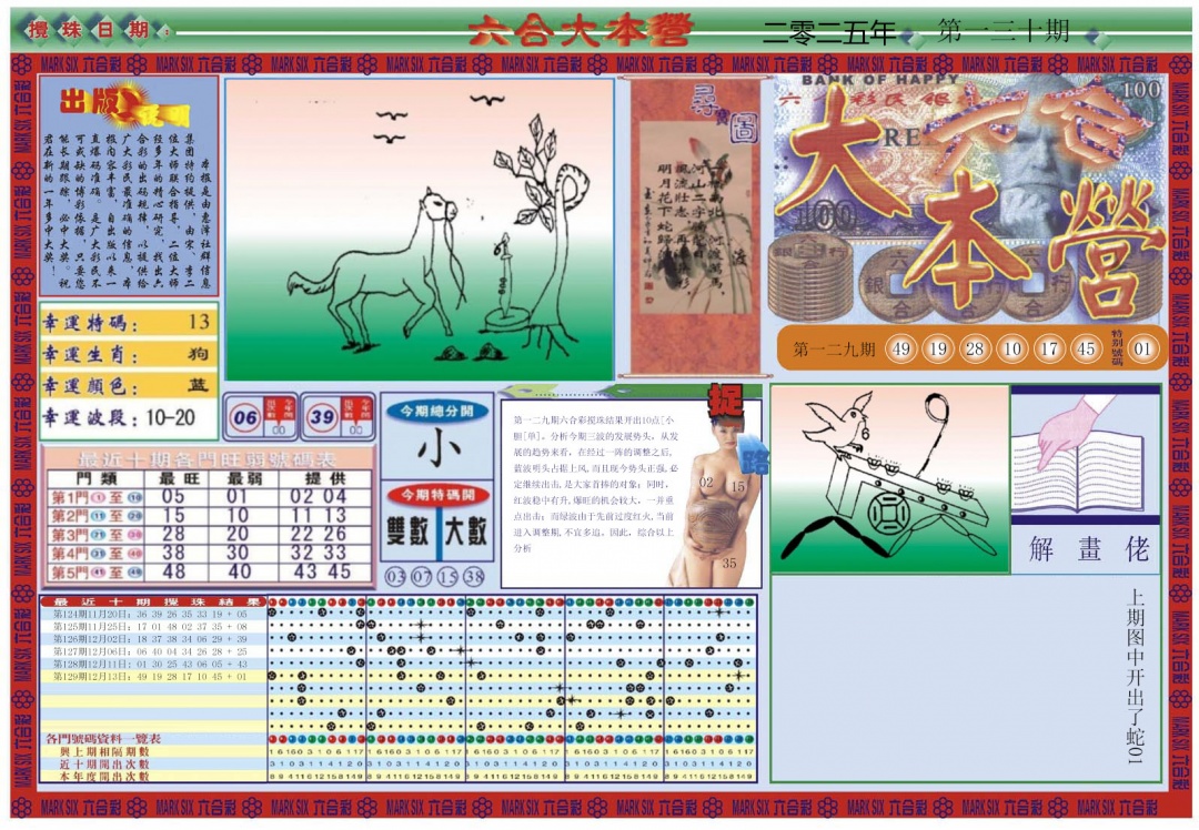 六合彩130期大本营