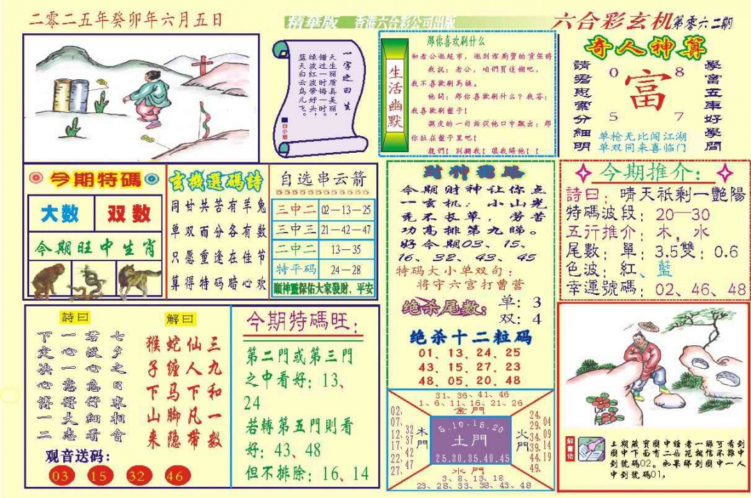 六合彩062期118六合玄机(新图)