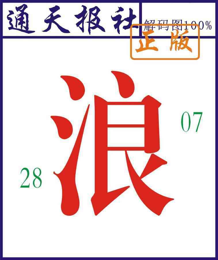 六合彩063期通天报解码图