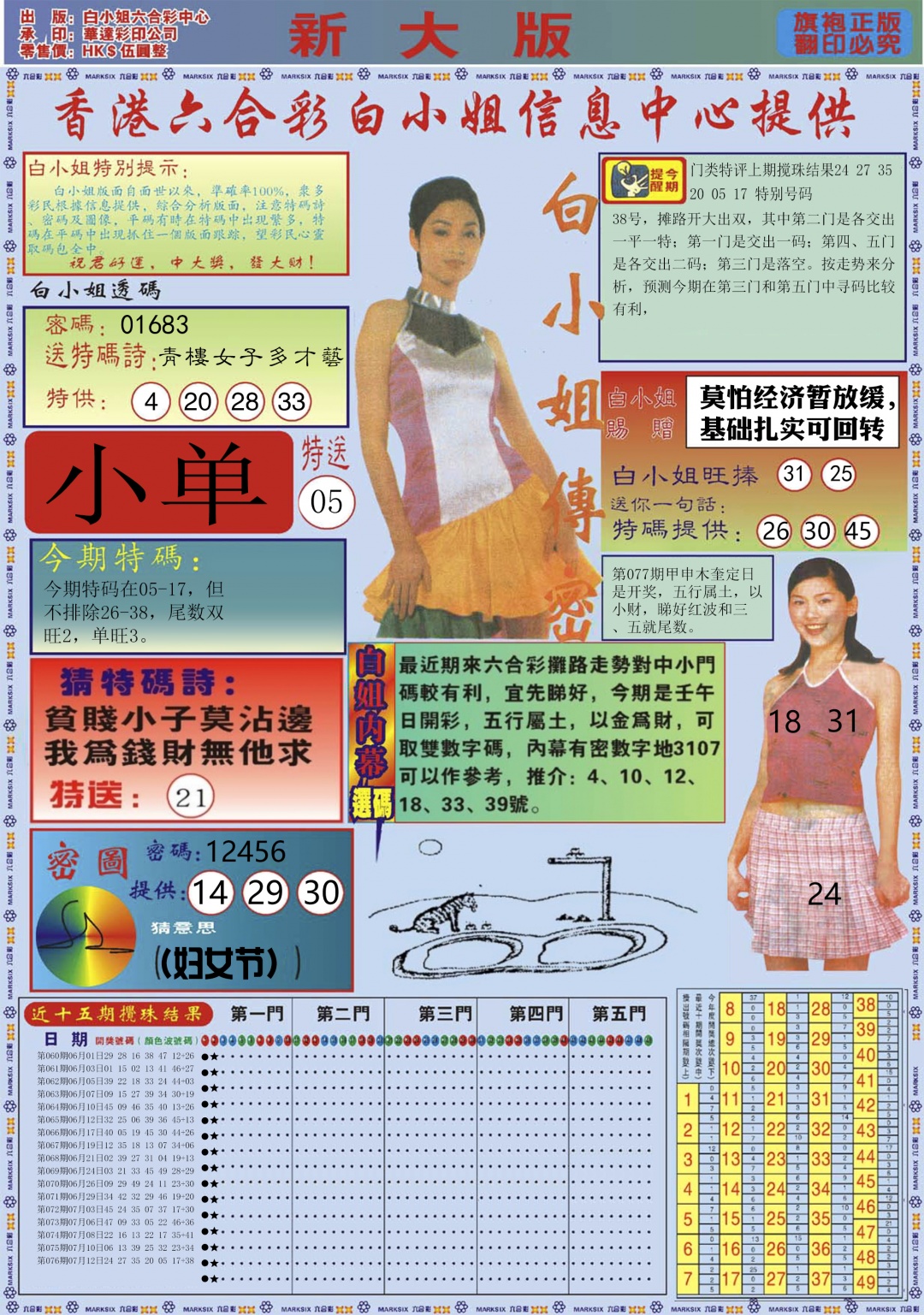 六合彩077期白小姐祺袍A加大版