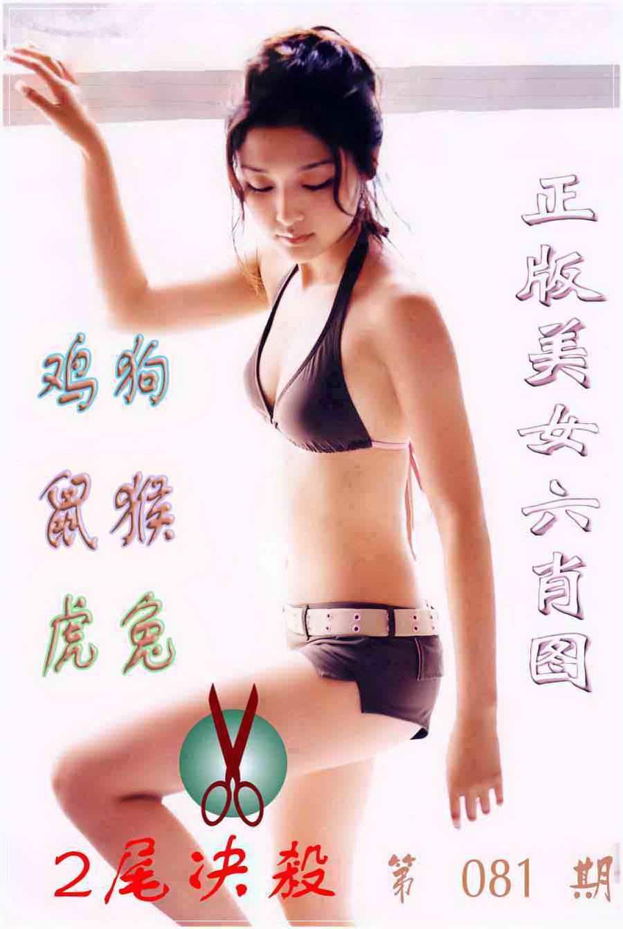 六合彩081期美女六肖图B