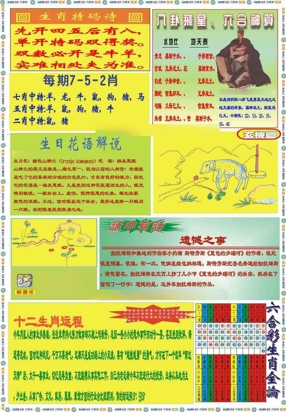 六合彩083期马经B(新图推荐)